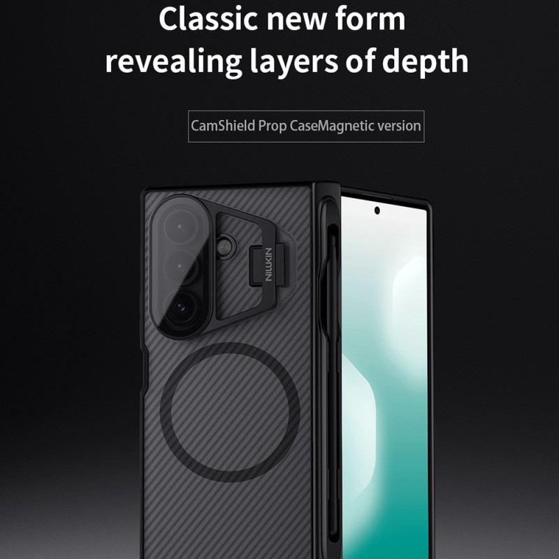 Hülle Für Samsung Galaxy Z Fold 7 Camshield Prop Magnetische Transparente Serie Nillkin
