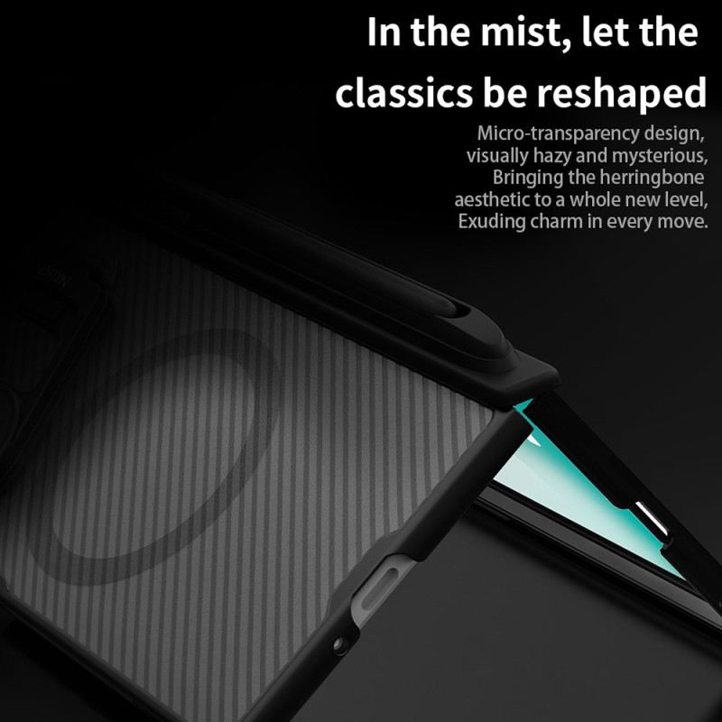 Hülle Für Samsung Galaxy Z Fold 7 Camshield Prop Magnetische Transparente Serie Nillkin