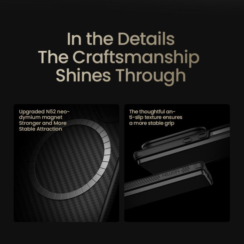 Hülle Für Samsung Galaxy Z Fold 7 Carboprop Serie Mit Ständer