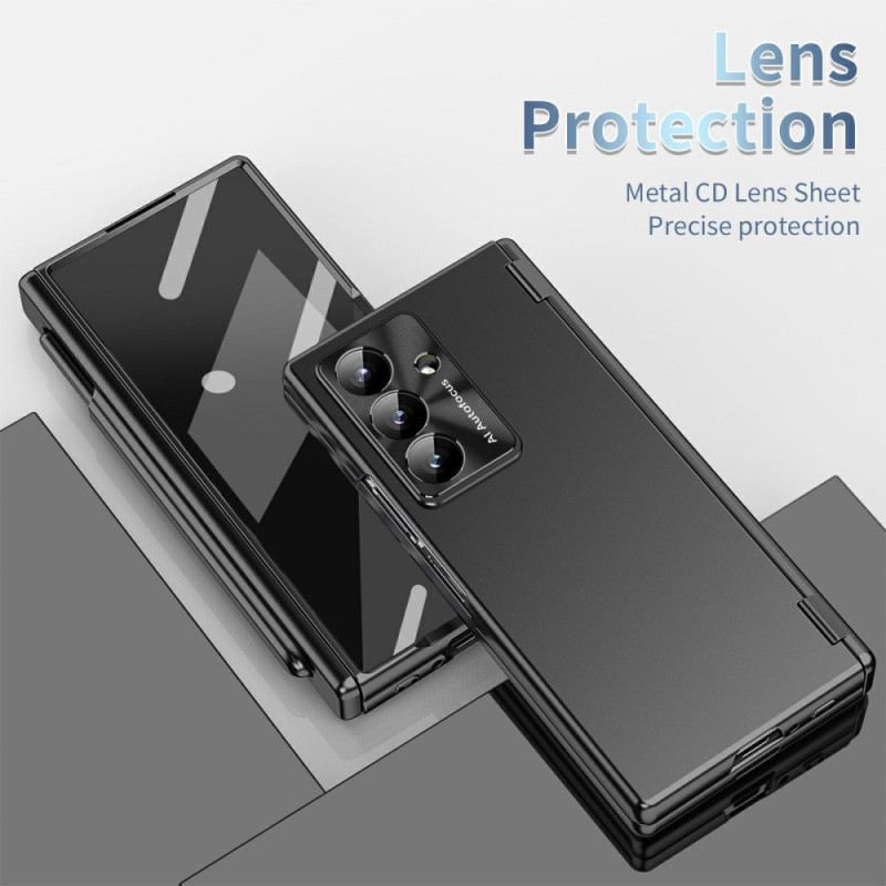 Hülle Für Samsung Galaxy Z Fold 7 Displayschutzfolie Aus Gehärtetem Glas Und Stifthalter