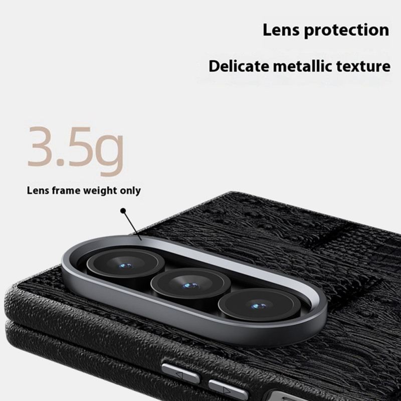 Hülle Für Samsung Galaxy Z Fold 7 Magsafe-kompatibles Geprägtes Abeel-logo