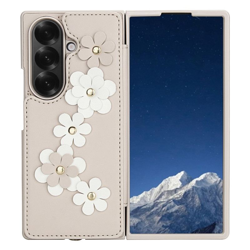 Hülle Samsung Galaxy Z Fold 7 3d-blumen-kartenhalter Und Ständer