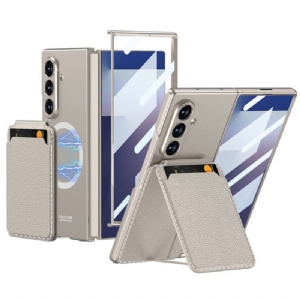 Hülle Samsung Galaxy Z Fold 7 Abnehmbarer Kartenhalter Und Integrierter Ständer