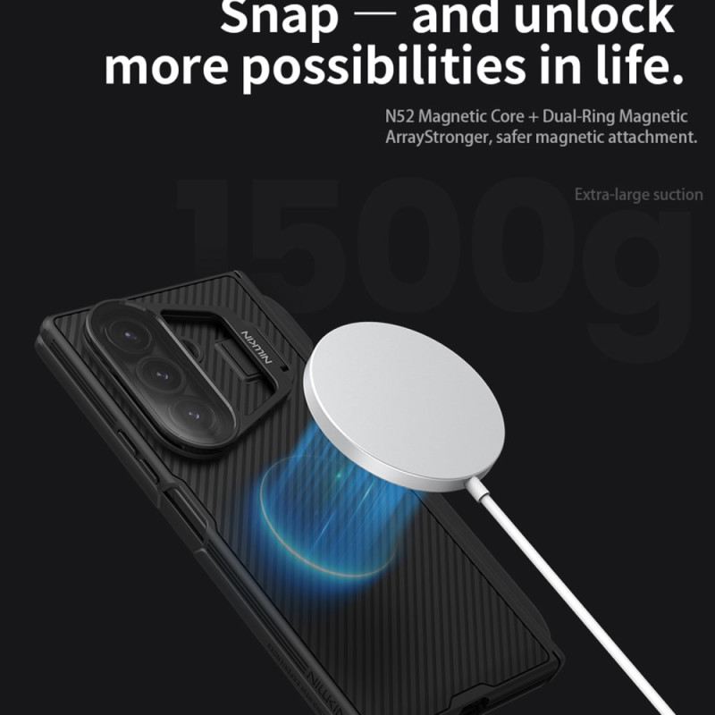 Hülle Samsung Galaxy Z Fold 7 Handyhülle Camshield Prop Magnetische Serie Nillkin