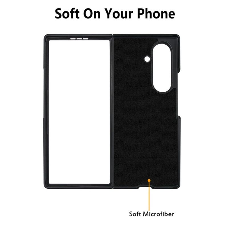 Hülle Samsung Galaxy Z Fold 7 Handyhülle Edelstahl