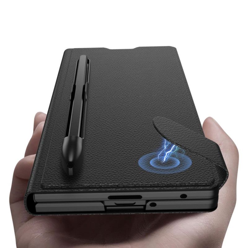 Hülle Samsung Galaxy Z Fold 7 Handyhülle Gkk Displayschutzfolie Und Stifthalter