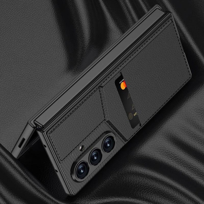 Hülle Samsung Galaxy Z Fold 7 Handyhülle Integrierter Kartenhalter