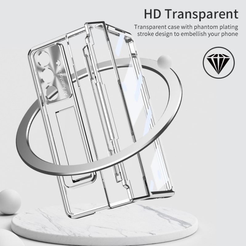 Hülle Samsung Galaxy Z Fold 7 Handyhülle Magsafe-kompatibel Mit Ständer Und Displayschutzfolie