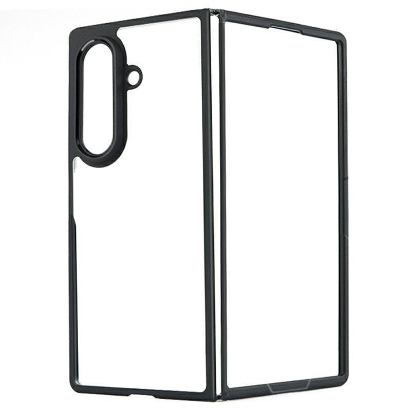 Hülle Samsung Galaxy Z Fold 7 Handyhülle Stoßfest Transparente Rückseite