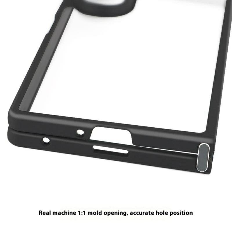 Hülle Samsung Galaxy Z Fold 7 Handyhülle Stoßfest Transparente Rückseite