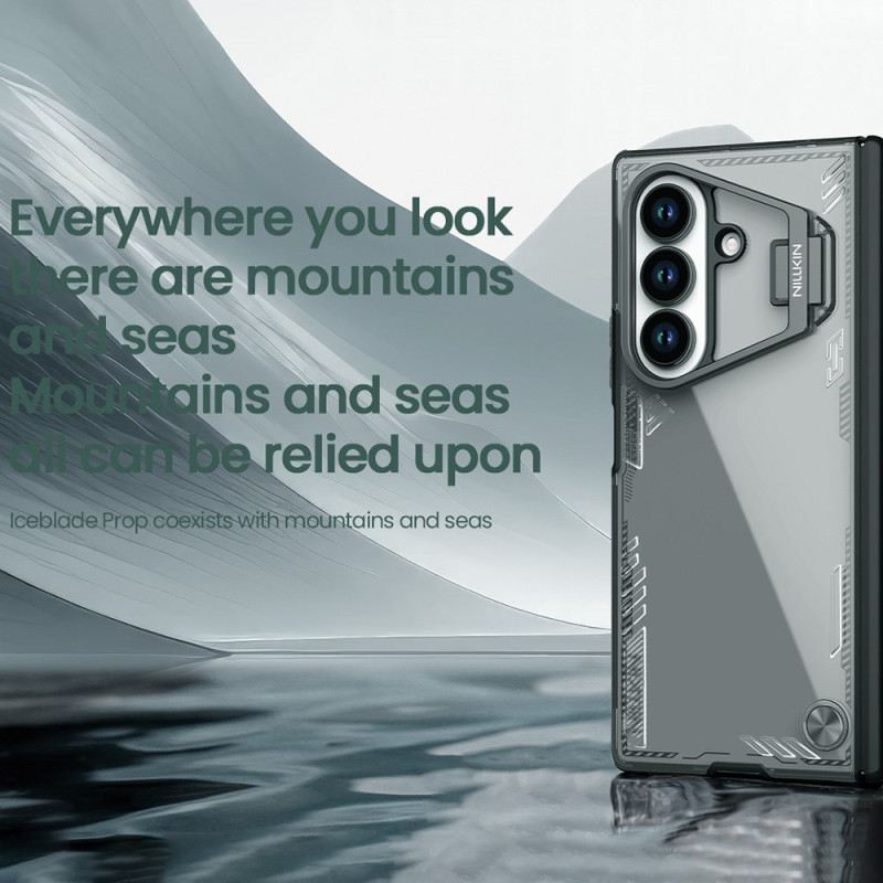 Hülle Samsung Galaxy Z Fold 7 Iceblade Propeller-serie Mit Halterung Und Objektivrahmen