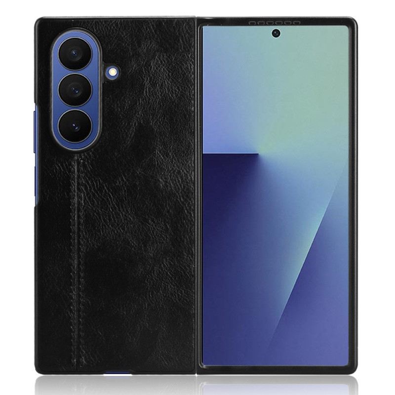 Hülle Samsung Galaxy Z Fold 7 Lederoptik Couture