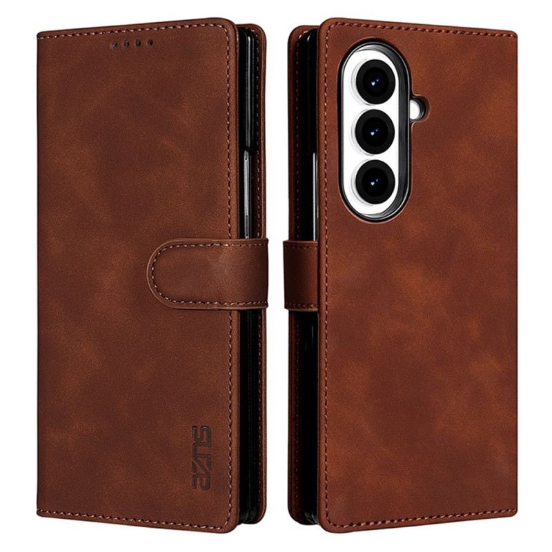 Lederhüllen Für Samsung Galaxy Z Fold 7 Azns Wildleder-effekt