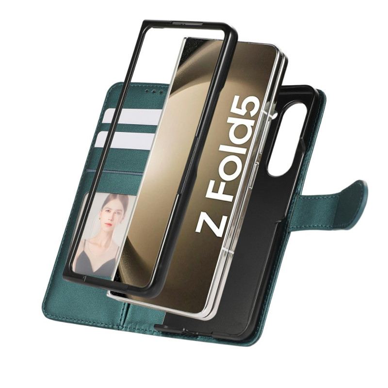 Lederhüllen Für Samsung Galaxy Z Fold 7 Diamant-design