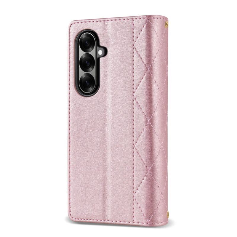 Lederhüllen Samsung Galaxy Z Fold 7 Gepolstert Mit Schultergurt Und Trageband