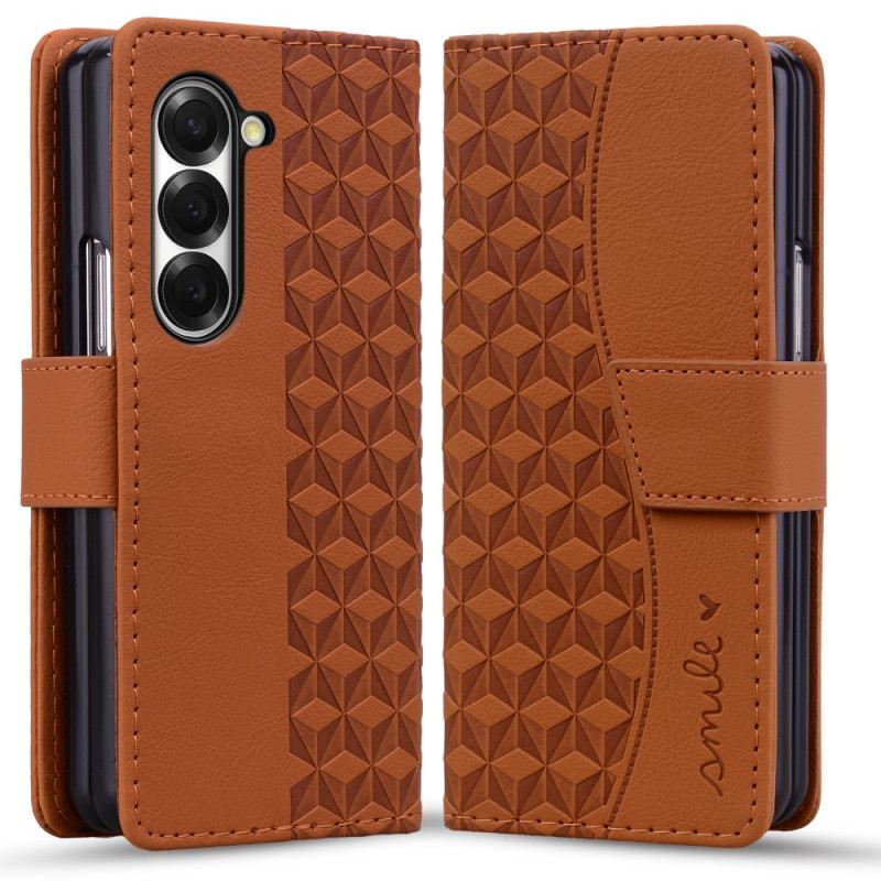 Lederhüllen Samsung Galaxy Z Fold 7 Smile Strap