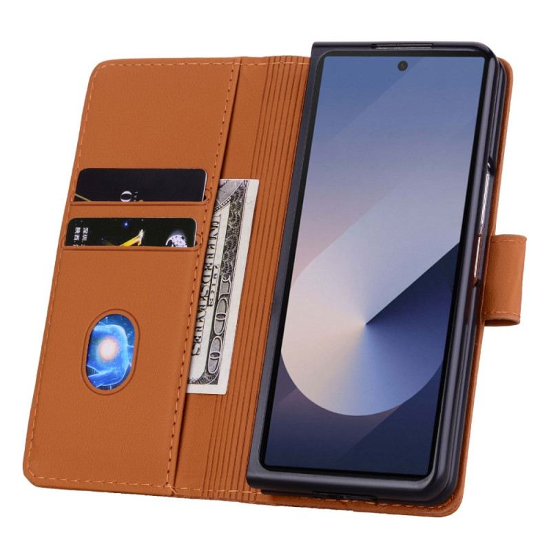 Lederhüllen Samsung Galaxy Z Fold 7 Smile Strap