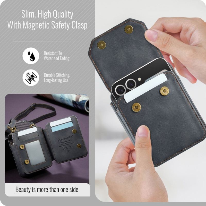 Case Samsung Galaxy Z Flip 7 Fe Umhängetasche Mit Rfid-schutz Und Schultergurt