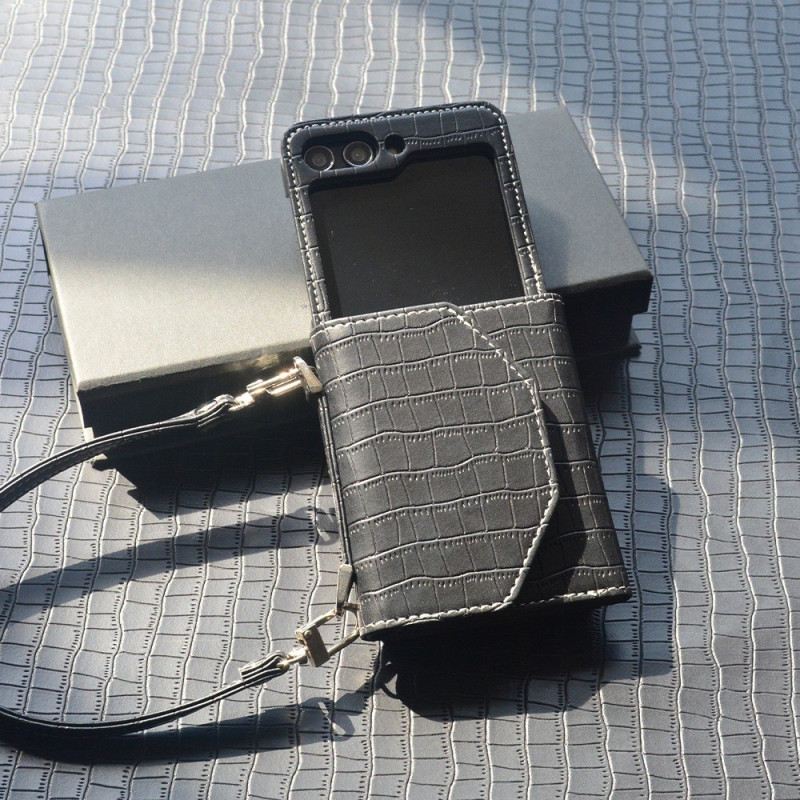 Hülle Für Samsung Galaxy Z Flip 7 Fe Bambusstruktur