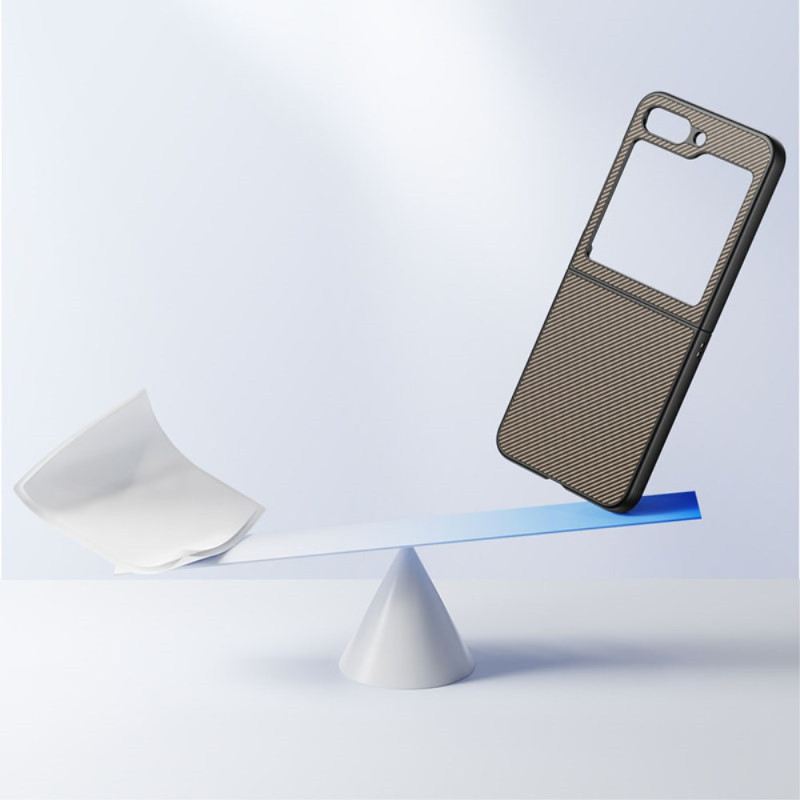 Hülle Für Samsung Galaxy Z Flip 7 Fe Carbonfaser-ausführung