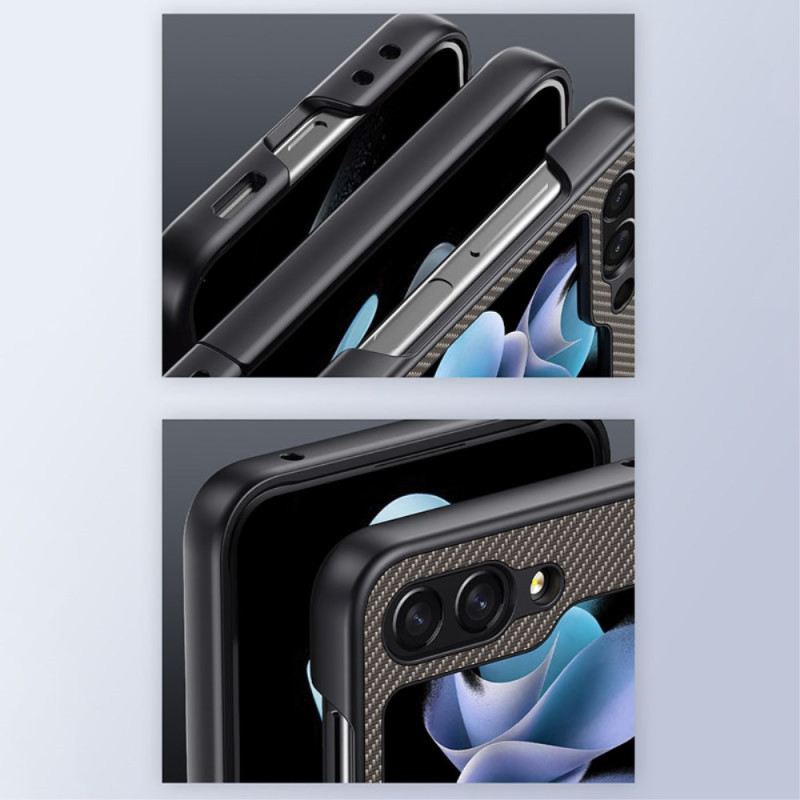 Hülle Für Samsung Galaxy Z Flip 7 Fe Carbonfaser-ausführung