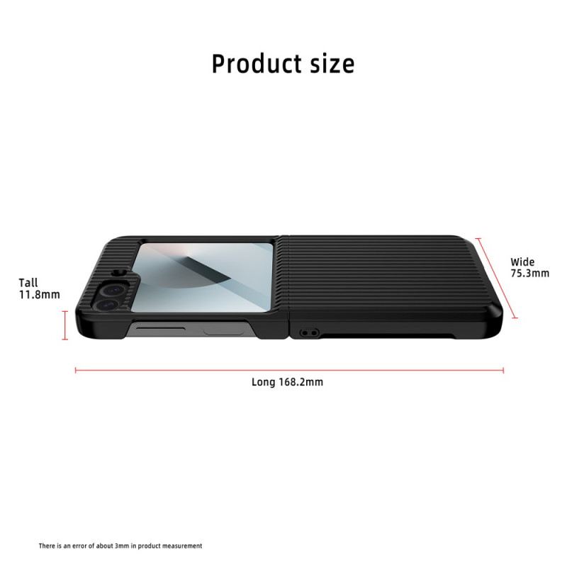 Hülle Für Samsung Galaxy Z Flip 7 Fe Gestreiftes Design