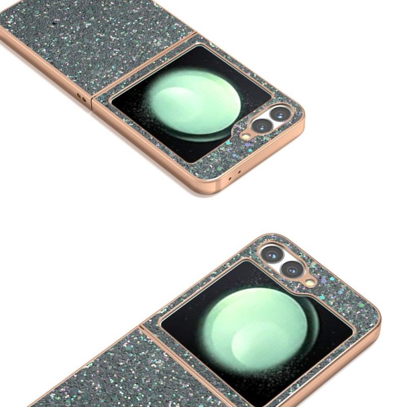 Hülle Für Samsung Galaxy Z Flip 7 Fe Glitzerdesign