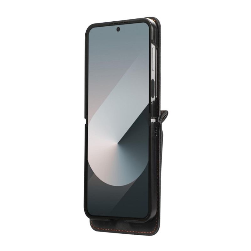 Hülle Für Samsung Galaxy Z Flip 7 Fe Kartenhalter Mit Schultergurt