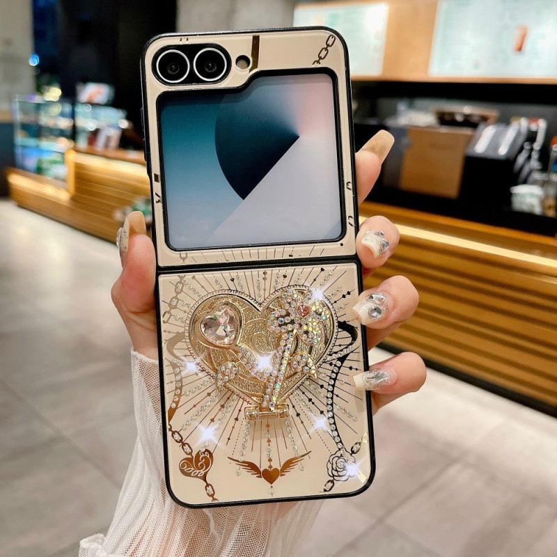 Hülle Für Samsung Galaxy Z Flip 7 Fe Kristalle