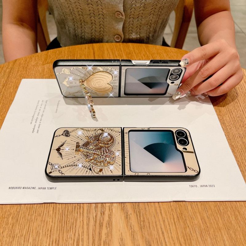 Hülle Für Samsung Galaxy Z Flip 7 Fe Kristalle
