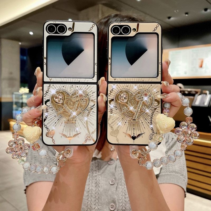 Hülle Für Samsung Galaxy Z Flip 7 Fe Kristalle