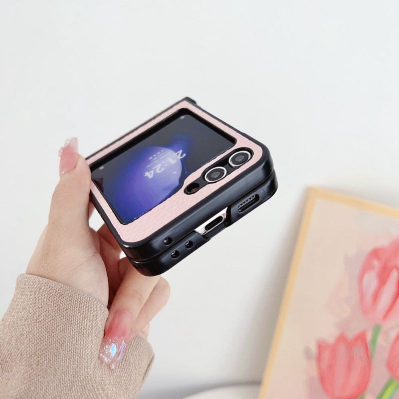 Hülle Für Samsung Galaxy Z Flip 7 Fe Litschi-muster