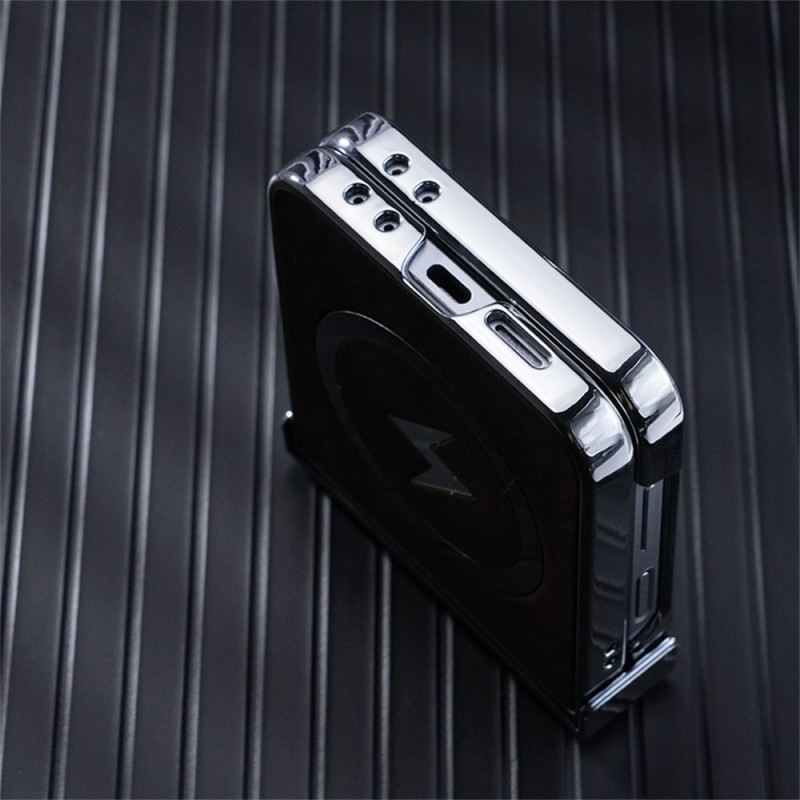 Hülle Für Samsung Galaxy Z Flip 7 Fe Magsafe-kompatibel Lederoptik