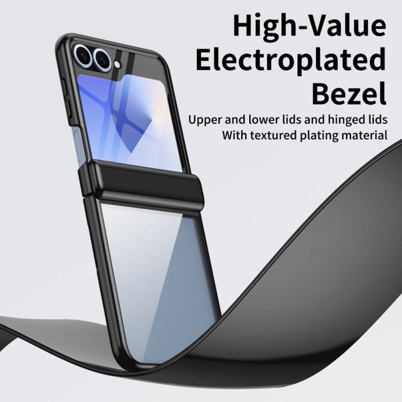 Hülle Für Samsung Galaxy Z Flip 7 Fe Metalleffekt