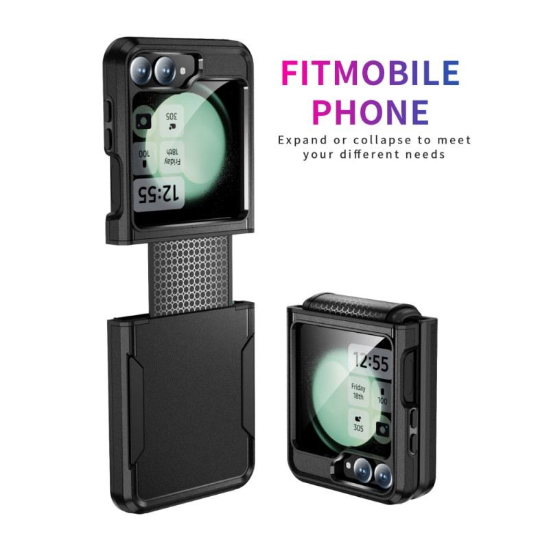 Hülle Für Samsung Galaxy Z Flip 7 Fe Robuste Metalloptik