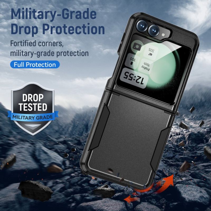 Hülle Für Samsung Galaxy Z Flip 7 Fe Robuste Metalloptik