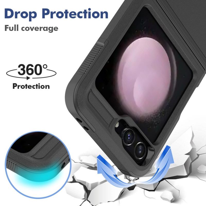 Hülle Für Samsung Galaxy Z Flip 7 Fe Schlicht Und Verstärkt