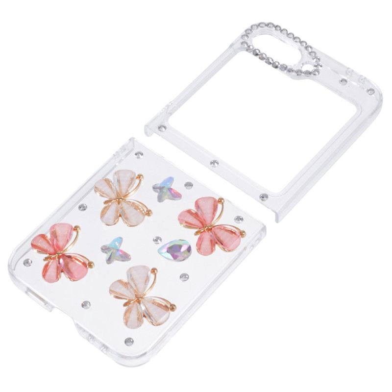 Hülle Für Samsung Galaxy Z Flip 7 Fe Strassverzierung