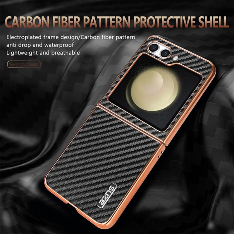 Hülle Samsung Galaxy Z Flip 7 Fe Azns Carbonfaser