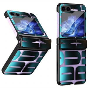 Hülle Samsung Galaxy Z Flip 7 Fe Buchstaben Mit Schutzglasfolie