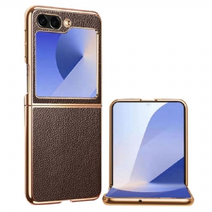 Hülle Samsung Galaxy Z Flip 7 Fe Echtleder