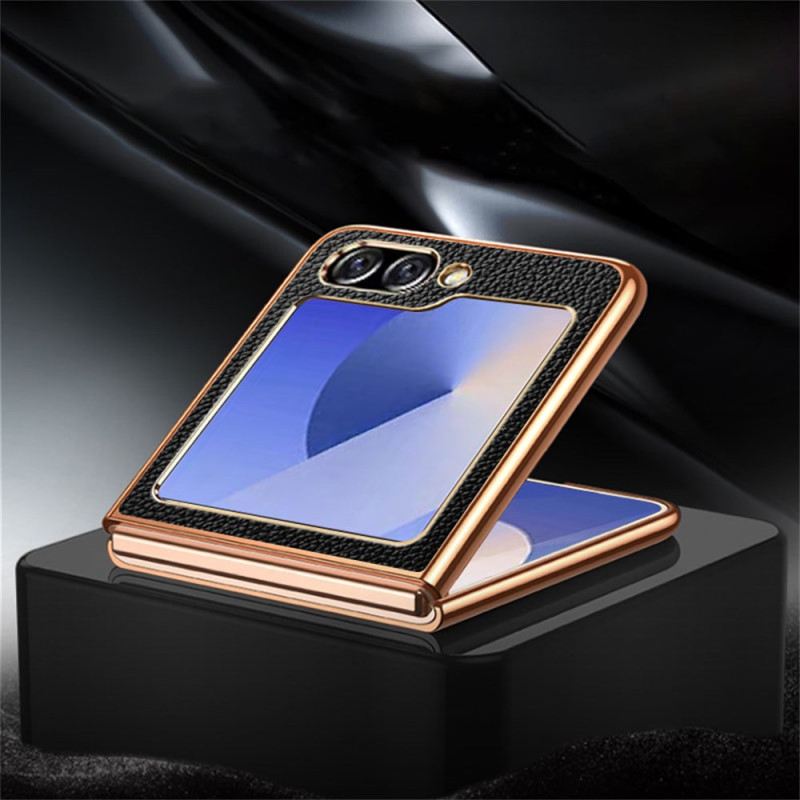 Hülle Samsung Galaxy Z Flip 7 Fe Echtleder