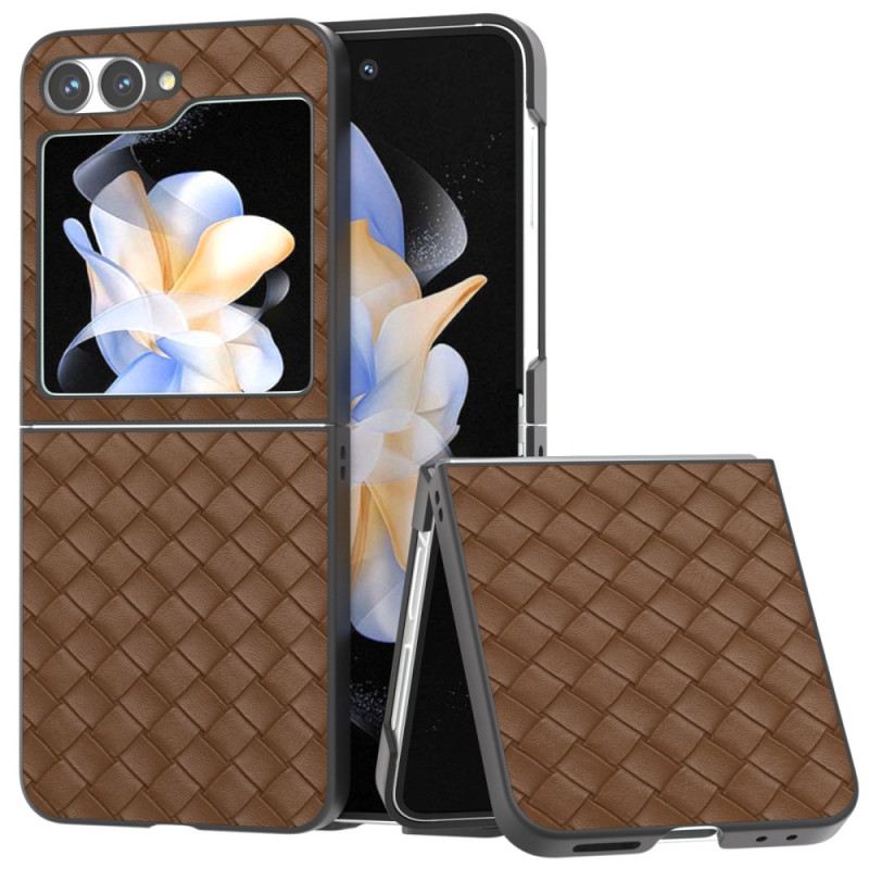 Hülle Samsung Galaxy Z Flip 7 Fe Gewebte Struktur