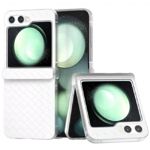 Hülle Samsung Galaxy Z Flip 7 Fe Gewebte Textur