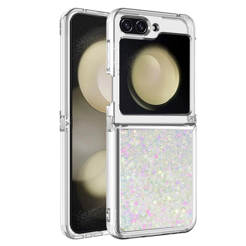 Hülle Samsung Galaxy Z Flip 7 Fe Handyhülle Glitzer
