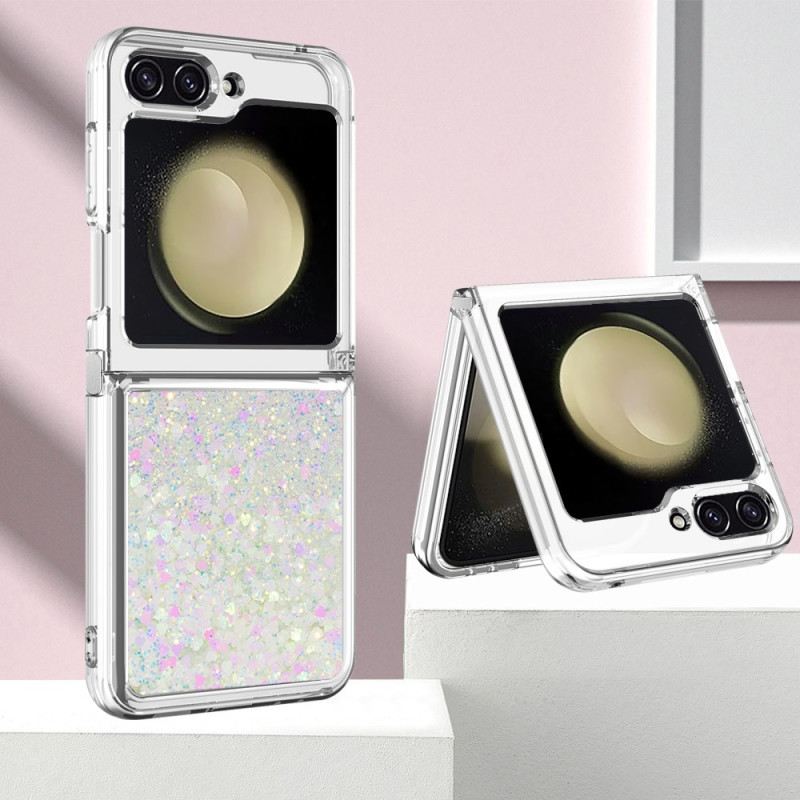 Hülle Samsung Galaxy Z Flip 7 Fe Handyhülle Glitzer