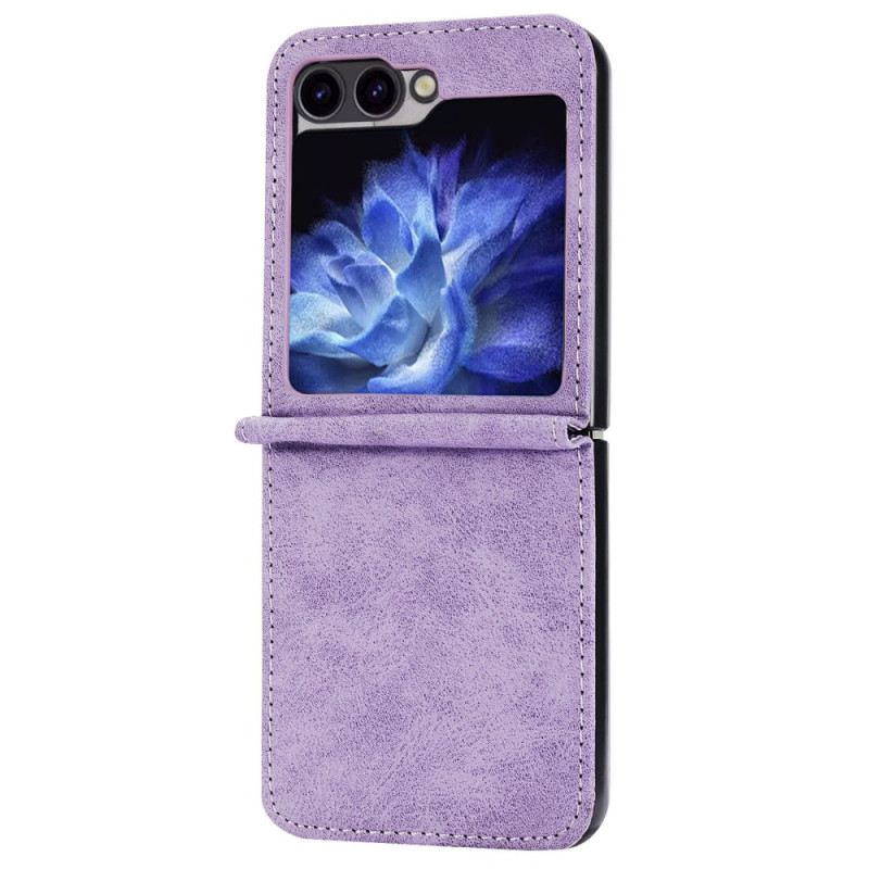 Hülle Samsung Galaxy Z Flip 7 Fe Handyhülle Kunstleder Leder