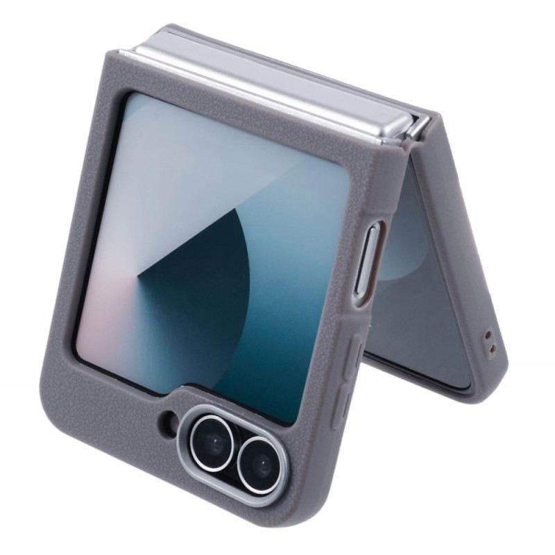 Hülle Samsung Galaxy Z Flip 7 Fe Handyhülle Lederstruktur