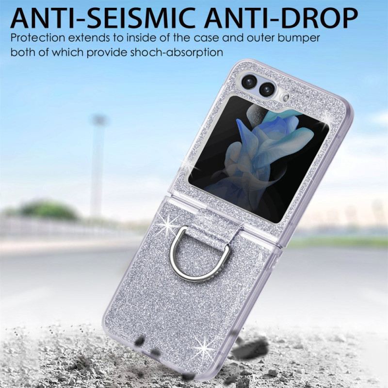 Hülle Samsung Galaxy Z Flip 7 Fe Handyhülle Pailletten Und Strasssteine