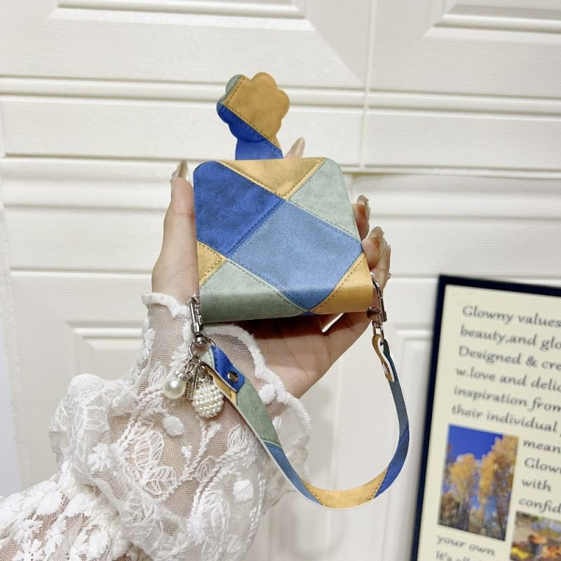 Hülle Samsung Galaxy Z Flip 7 Fe Handyhülle Retro Mit Katzenpfotenverschluss